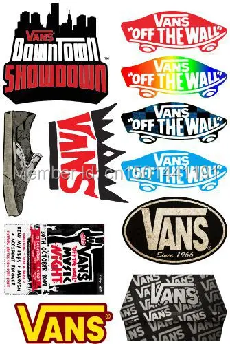 vans adesivi vans adesivi