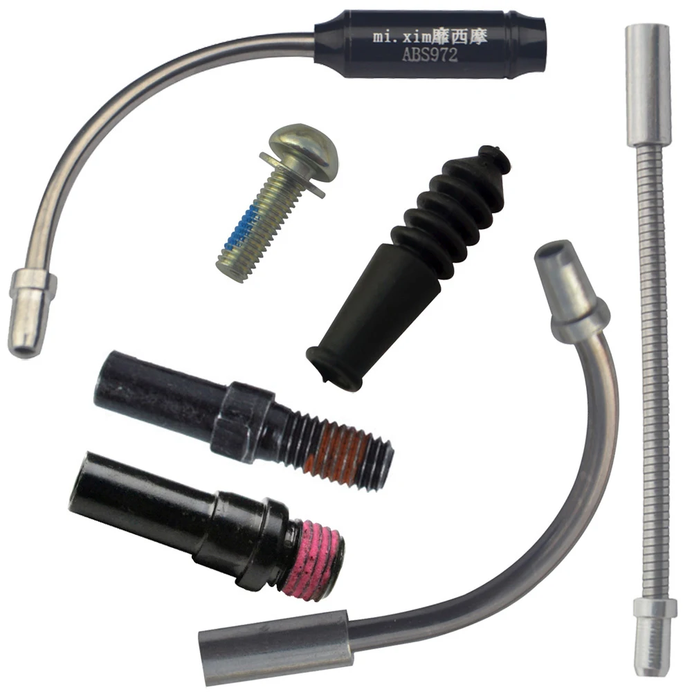 2pcs/lot ABS972 MTB Bike V Brake Bend Tube Bicycle ABS Anti lock