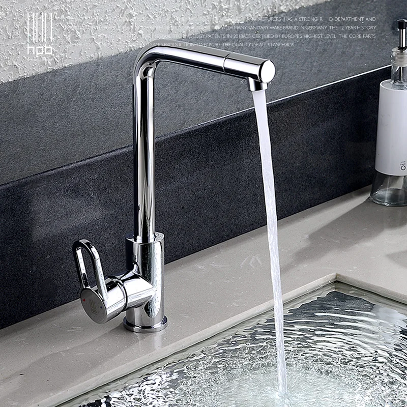 

The whole copper free hot and cold kitchen faucet faucet wash basin faucet can rotate