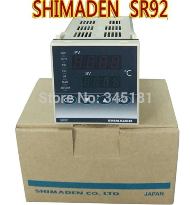 New In Box Shimaden Temperature Regulator SR93-8V-N-90-100Z 1-Year Warranty ! 