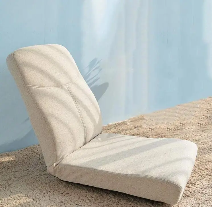 Modern Foldable Lazy Lounge Sofa Floor Chair Tatami Single Backrest Adjustable Gaming Couch Relaxin