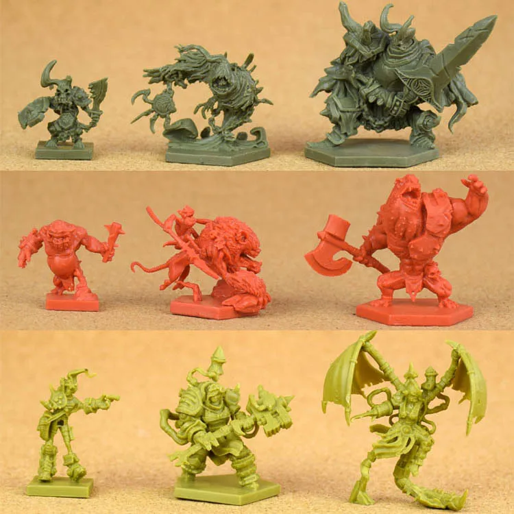 

New Die Casting Resin 1:87 Magic Board Role Playing Game Piece Model Part Angry Conflict Free Shipping