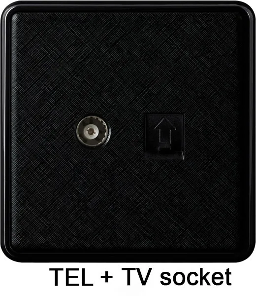Phone + TV socket