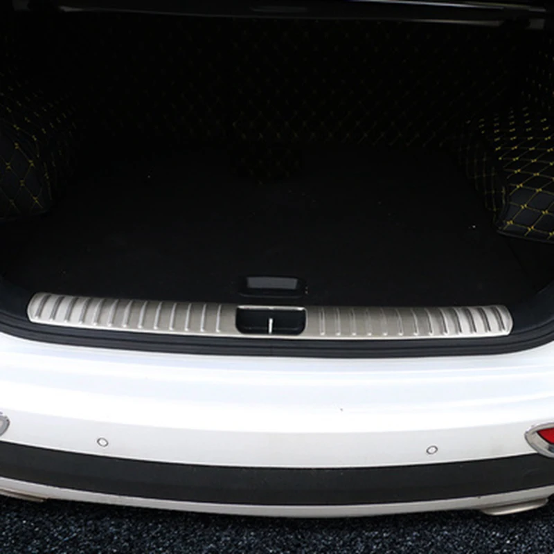 Для KIA Sportage 4-го поколения из нержавеющей стали внутренний Задний бампер протектор порога отделка багажника 1 шт. автомобильные аксессуары
