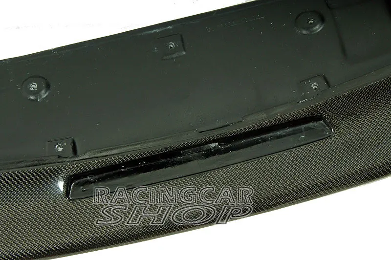 Real Carbon Fiber Vortex Style Rear Roof Spoiler Huge Wing Wide Lip For Volkswagen VW Scirocco 2010-2013