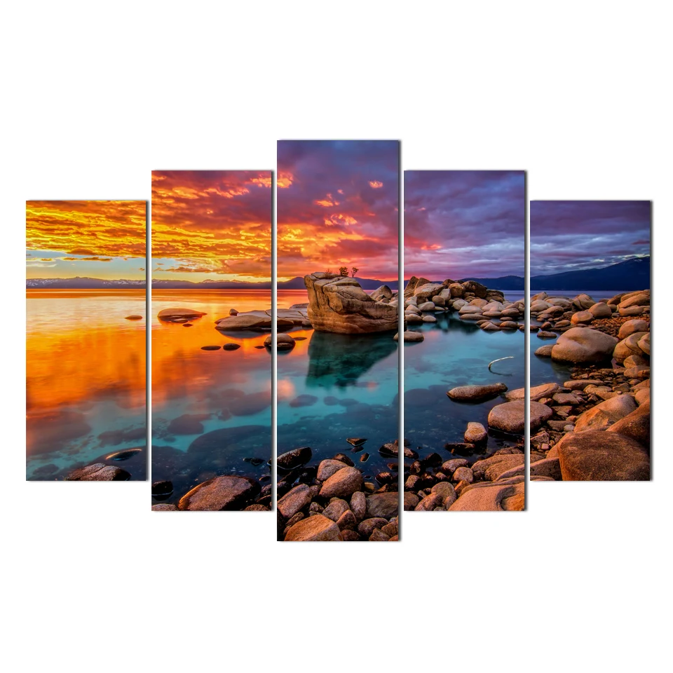 

Home Decor Canvas Painting HD Prints Framework 5 Pieces Wall Art Living Room Modular Pictures Artwork Poster Free Shipping