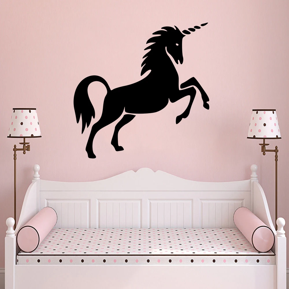 Buy Nursery Unicorn Vinyl Decal Unicorn Head Wall