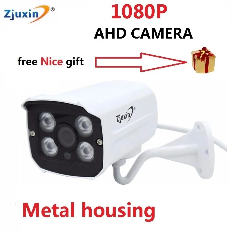 1PC 1080P ahd kamera CCTV Waterproof font b outdoor b font 4pcs array LED Night Vision