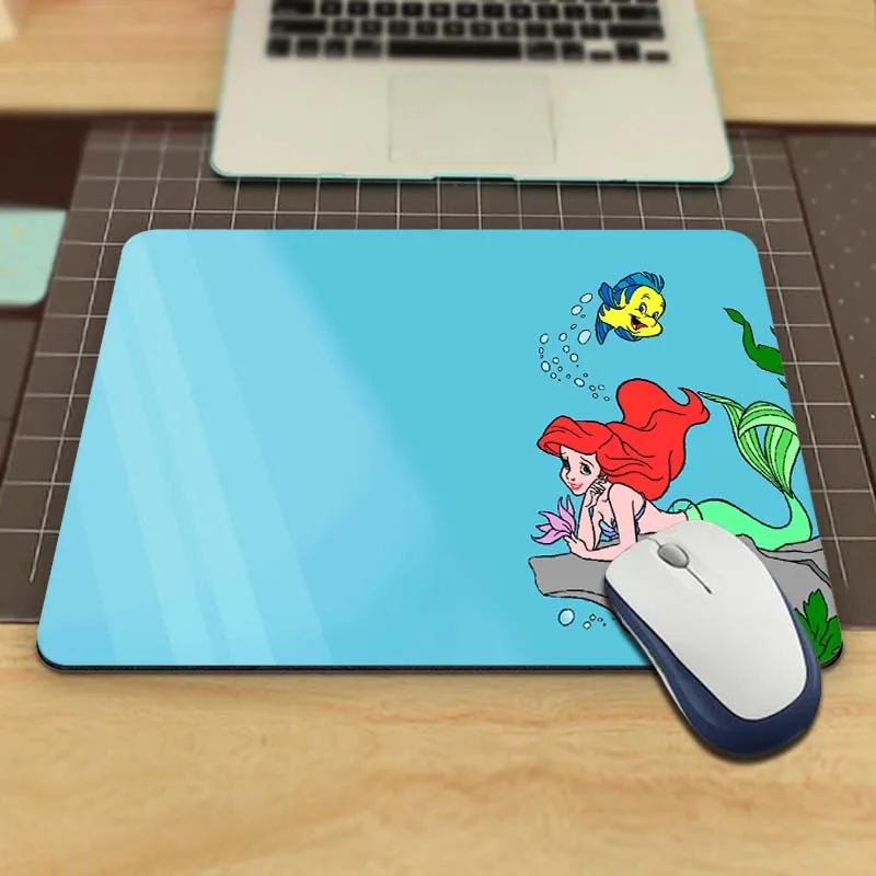 MaiYaCa мультфильм аниме Русалочка с коробкой упакованный резиновый aming коврик для мыши 18*22 см и 20*25 см и 25*29 см - Цвет: 20x25cm