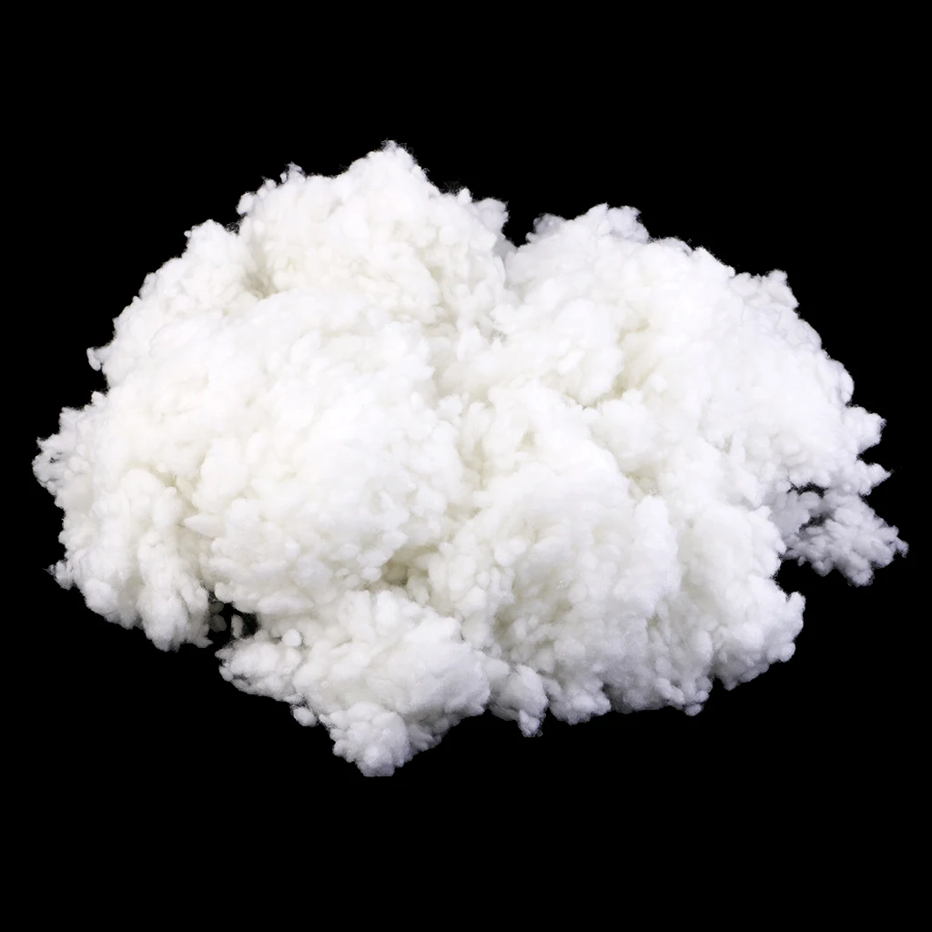 Soft Polyester Fill Pillow Insert Fiberfill Batting Dolls Stuffing DIY Toy Craft Handmade