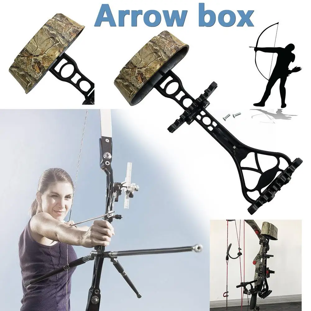 

CP706 Compound Arrows, Archery Equipment Can Carry 6 Arrows Bow Hunting Outdoor Sports Hunting Shooting With High Quality