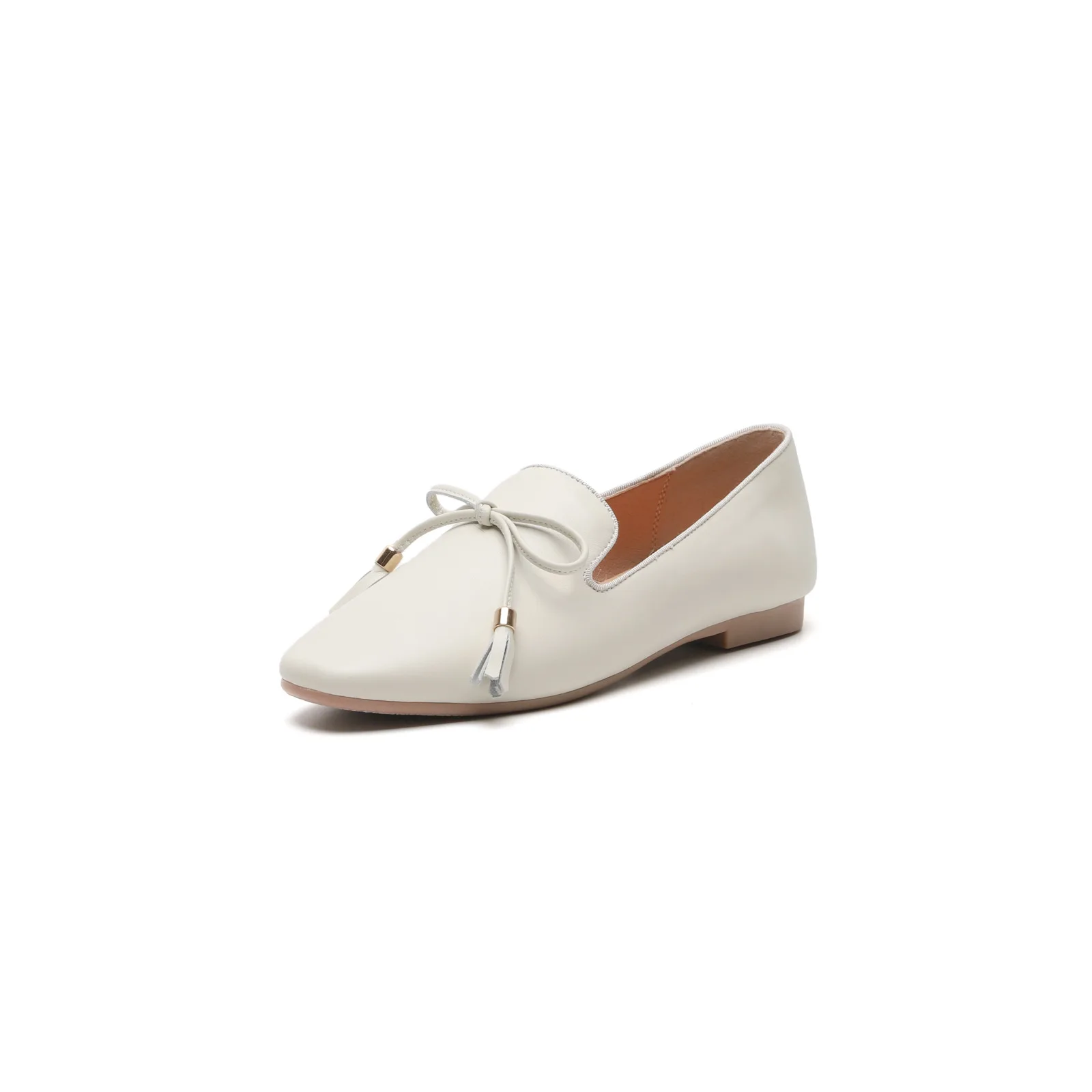 The new age season leather shallow mouth square leisure shoes 40 and 42