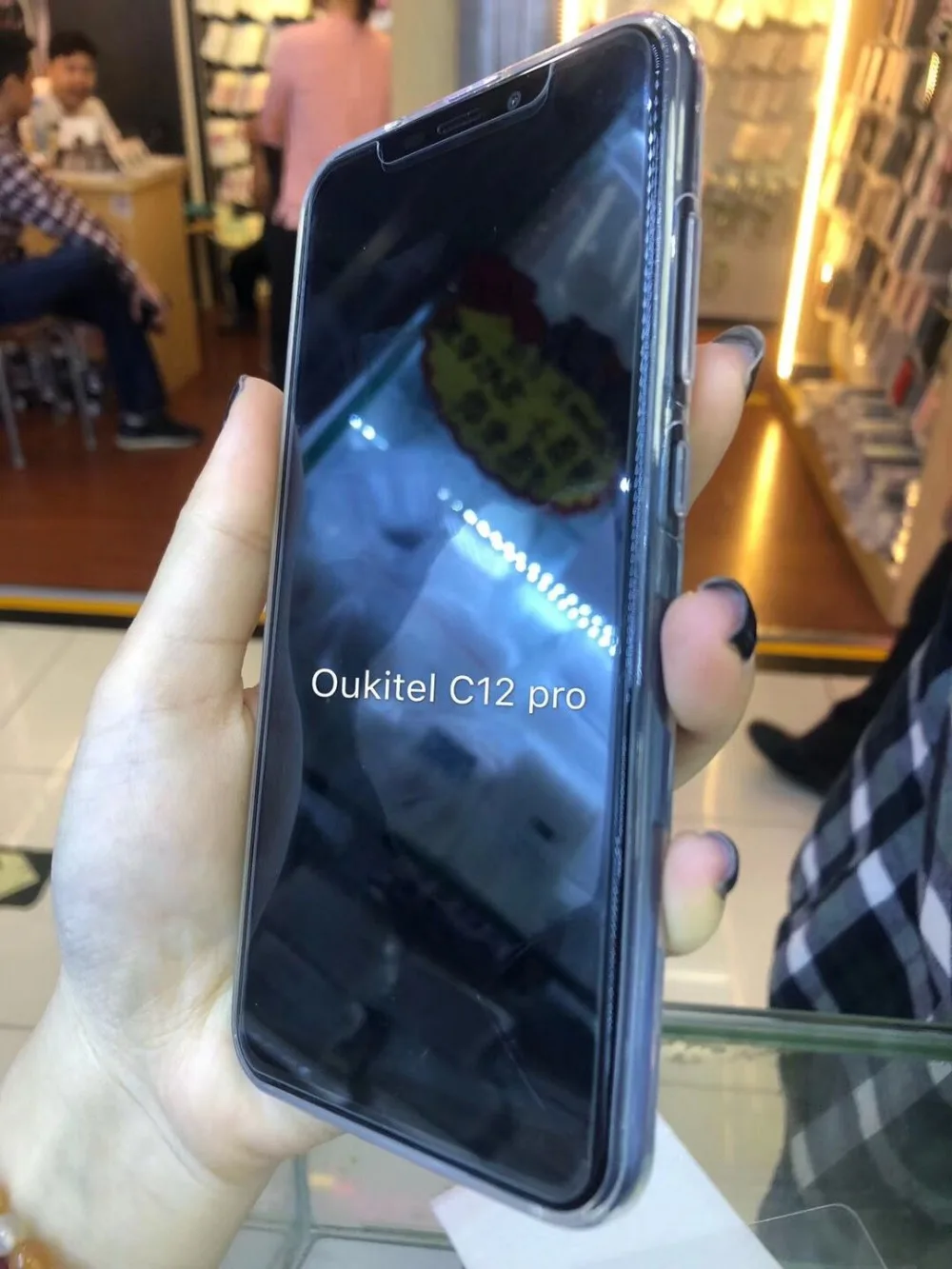 Закаленное стекло с полным покрытием для Oukitel C12 профессиональная защитная