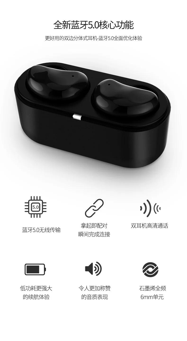 Remax TWS05 настоящая Беспроводная стерео-гарнитура с Bluetooth интеллектуальное Сенсорное управление для вызова высокой четкости Bluetooth 5,0 наушники