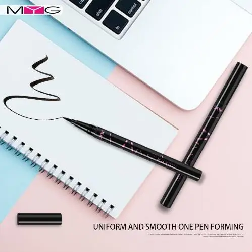 MYG Black Eye Liquid Eyeliner Pencil Makeup Waterproof Matte Black Eye Liner Pencil Make Up Eyes Makeup