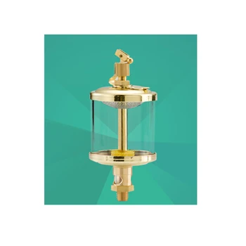 

1PC 1/4" Male x 2-1/2" Cup Diameter Male Thread Needle Valve Oil Cup Sight Gravity Drip Oilers Lubricator For machine Engine