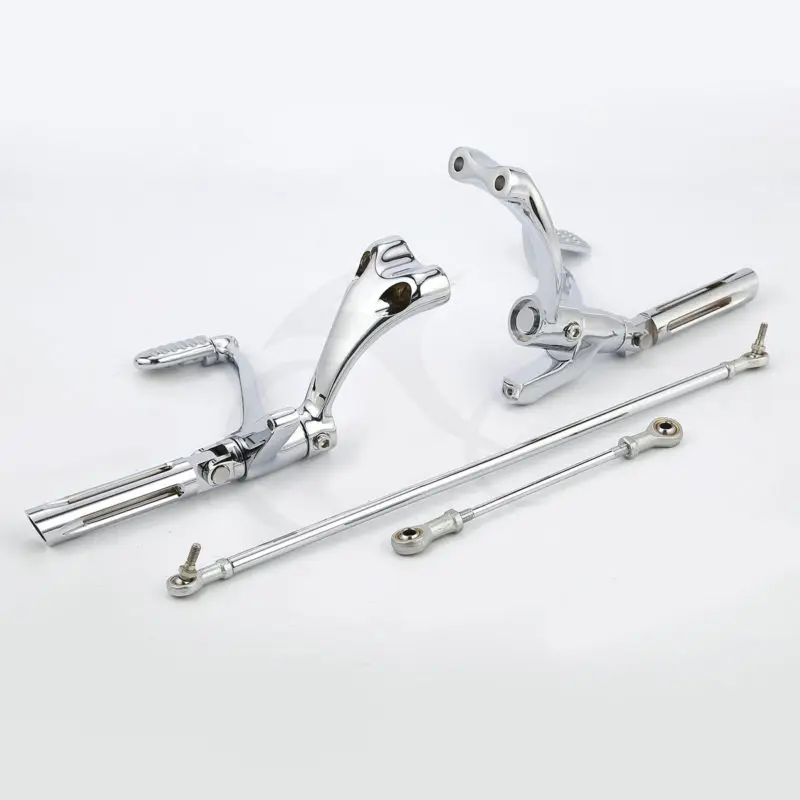 TCMT Motorcycle Forward Controls Pegs Linkage For Harley Sportster 883