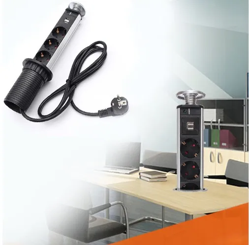 Tomada Usb Orvibo розетка Pop Up Pull Power Point для кухни и офиса столешница Чехия опт/розница