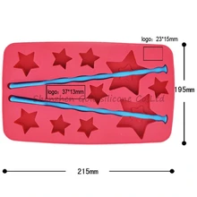 50 шт./партия, многоцелевая форма для льда с фабрики, Luo aisi Lucky-креативная новая экзотическая форма для льда, силиконовые формы для льда