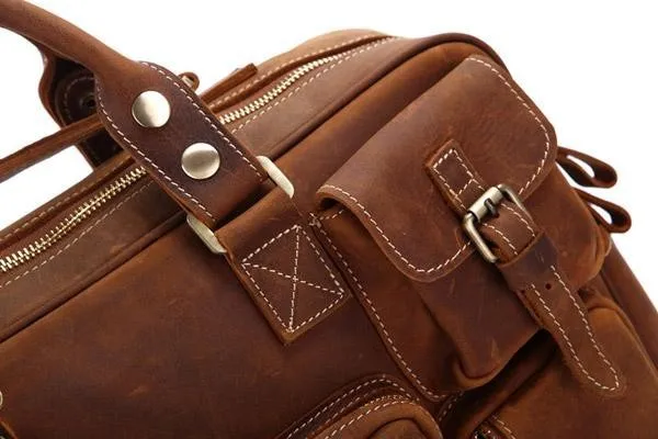 Винтажная сумка большой емкости crazy horse из натуральной кожи мужские дорожные сумки из воловьей кожи портфель мужские сумки-мессенджеры# VPJ7028