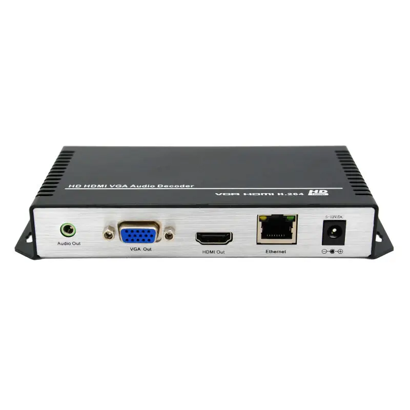 HD H.264 MPEG-4 AVC HDMI+VGA RTMP decoder for Live Streaming with UDP TCP HD H.264 MPEG-4 AVC HDMI+VGA RTMP decoder for Live Streaming with UDP TCP