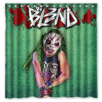 

71*71inch Personalized DJ BL3ND Pattern Shower Curtain With Hooks Waterproof Polyester Bathroom Curtains Drop Shipping