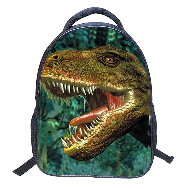 Cool Children Backpack Jurassic Park Dinosaur Designer Small Backpacks