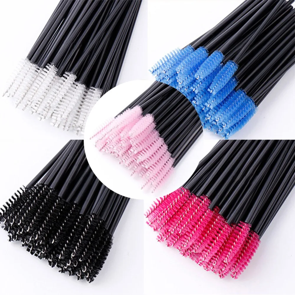 

10PCS Eyelash brushes Makeup brushes Disposable Mascara Wands Applicator Spoolers Eye Lashes Cosmetic Brush Makeup Tools