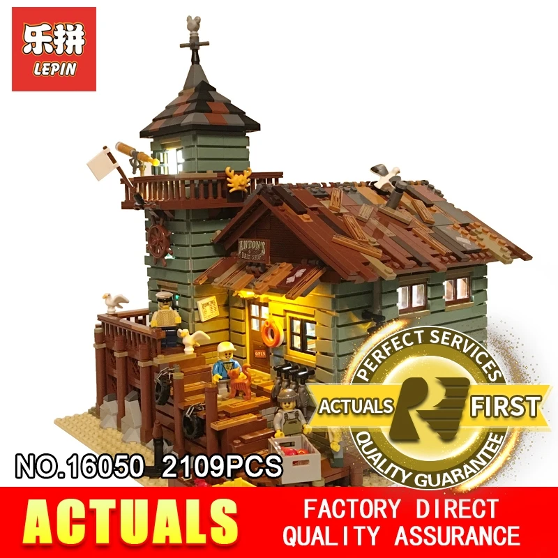 

Lepin Led Light Up Kit For Old Fishing Store Model Building Block Light Set Compatible With 21310 And 16050 (Only Light Set)