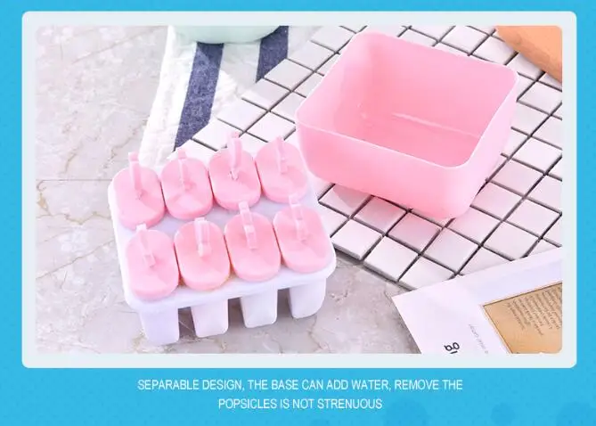 Aprince DIY Форма для изготовления мороженого Фруктовое Мороженое Замороженные Формочки Для Мороженного «фруктовый лед» нетоксичный кубик льда