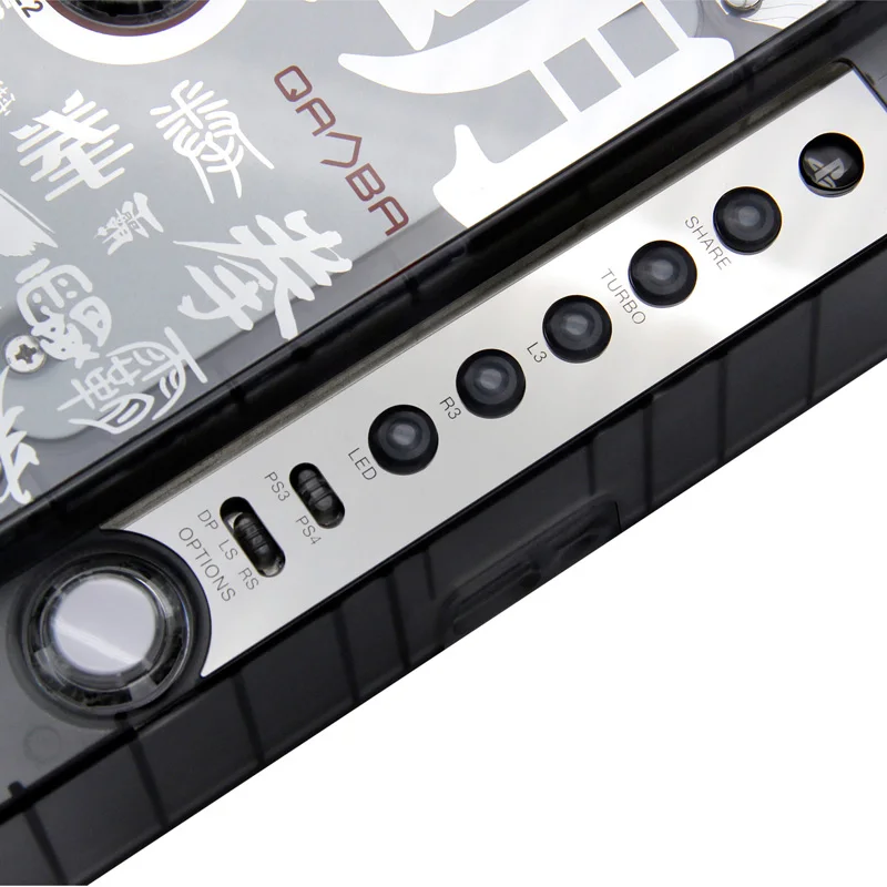 Qanba джойстик с кристаллами игрового контроллера геймпад для Игровые приставки 4 Игровые приставки 3 и ПК с сенсорным экраном Светодиодный кнопки джойстик игровой пульт дистанционного управления