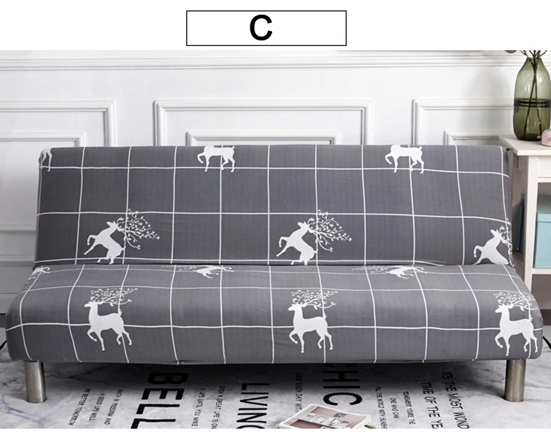 YRYIE все включено складной гостиной 2 местный стрейч полиэстер диван-крышка без подлокотника дома де Canap Cubre диван