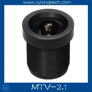 Плата 2,1 мм 150 градусов Широкоугольный объектив для камеры видеонаблюдения. MTV-2.1