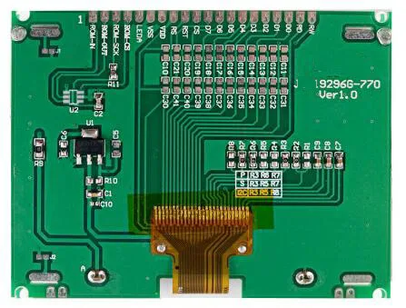 20PIN COG 19296 ЖК-экран ST75256 контроллер SPI/I2C/параллельный интерфейс 3,3 V 5 V белый/синий подсветка
