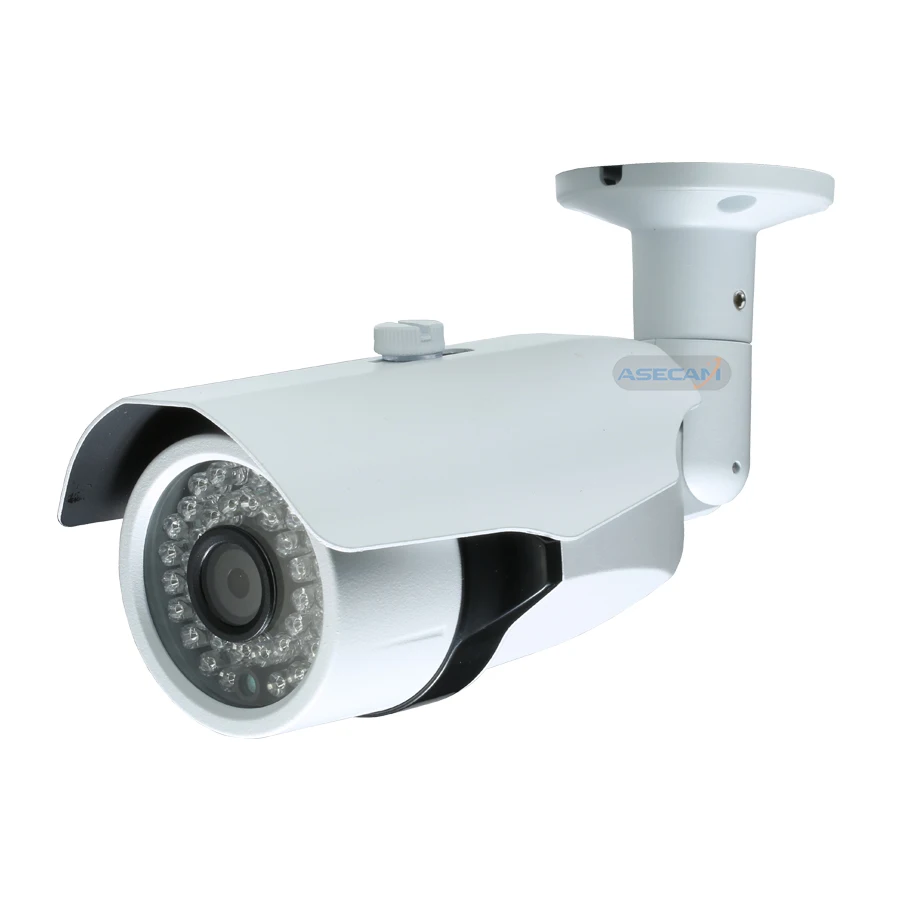 Новое поступление HD 1080 P IP Камера 3MP H.265 POE IP CCTV HI3516C пуля белый металл Водонепроницаемый сеть Onvif P2P видеонаблюдения