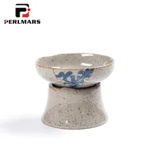 Японский стиль винтажный узор керамическая грубая Керамическая пиала фильтр посуда Кунг фу чайный сервиз аксессуары ситечко Кофе Чай протечки