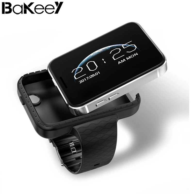 

Bakeey i5S 2.2-inch MTK2502C Pedometer TF Card Extend GSM MP3 MP4 Camera Smart Mobile Watch 64GB + 128mb Support Remote Control