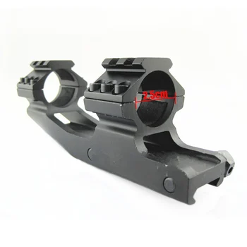 

hunting scope mount Tri-Side Rail extend 25.4 mm 1 inch Riflescope Mount for weaver Base for hunting scope