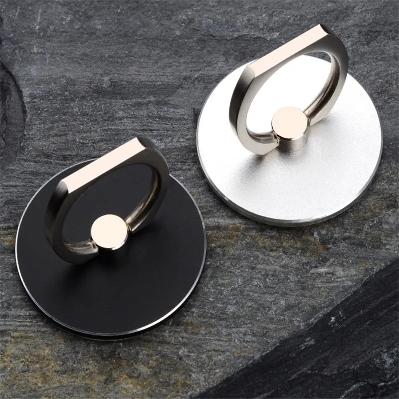

2pcs 360 Degree Finger Ring Mobile Phone Smartphone Stand Holder For iPhone Samsung HUAWEI Smart Phone IPAD MP3 Car Mount Stand