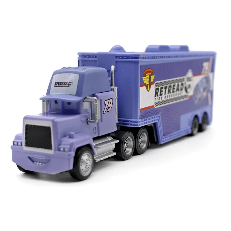 Disney Лидер продаж Pixar Cars 2 новейшая Молния Маккуин Мак дядюшка грузовик 1:55 Diecast Король автомобиль игрушки для детей лучшие подарки - Цвет: No.79