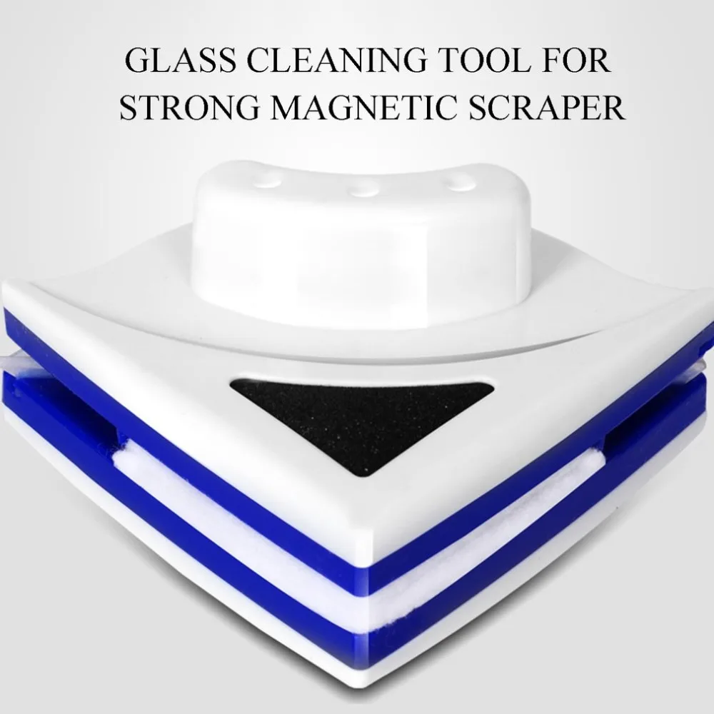 Магнитный стеклоочиститель для одностворчатых стекол, стеклоочиститель, инструмент для мытья окон, щетка для мытья стекол, чистящие средства