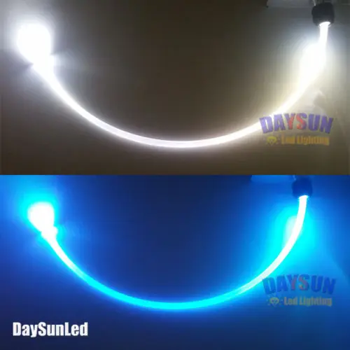 

1 Meter Side Glow Fiber Optic Cable 8mm/10mm Car Decoration DIY Fiber Universal for Decoration Swimming Pool Guiding Lights
