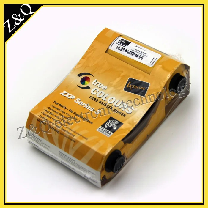 

Zebra 800033-340cn05 Color Ribbon Work on ZXP3c single side China version Printer-YMCKO-280 prints