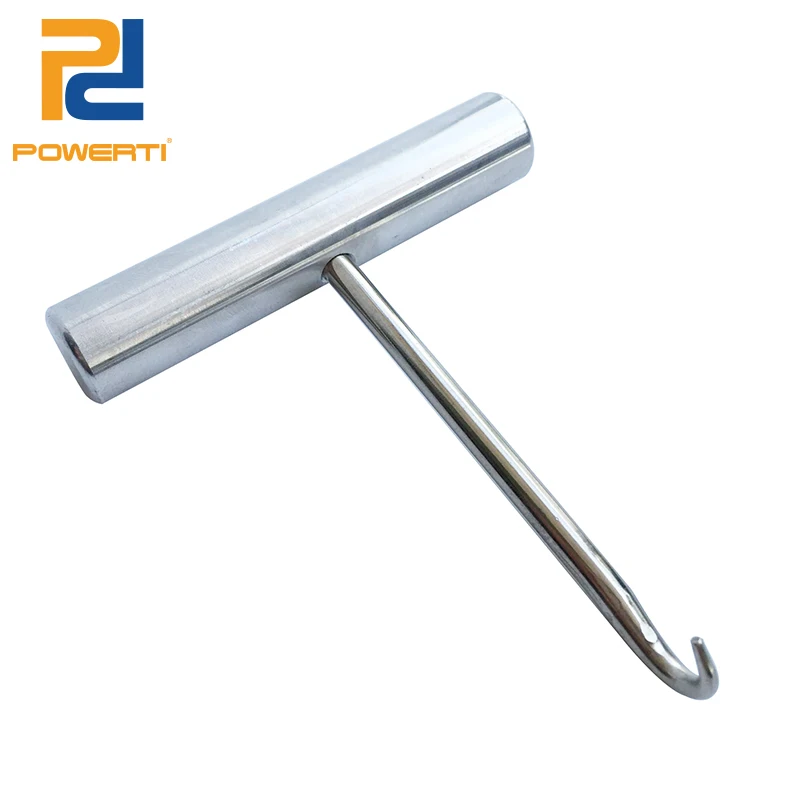 

POWERTI Silver Badminton Stringing Machine Tennis Stringer, Stringing Tools, Stringing Mover for Sport Tennis Badminton