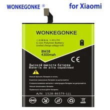 WONKEGONKE BM38 4300 mah Bateria para Xiao mi mi mi 4S 4S M4S Substituição de Baterias de Telefone Celular Bateria