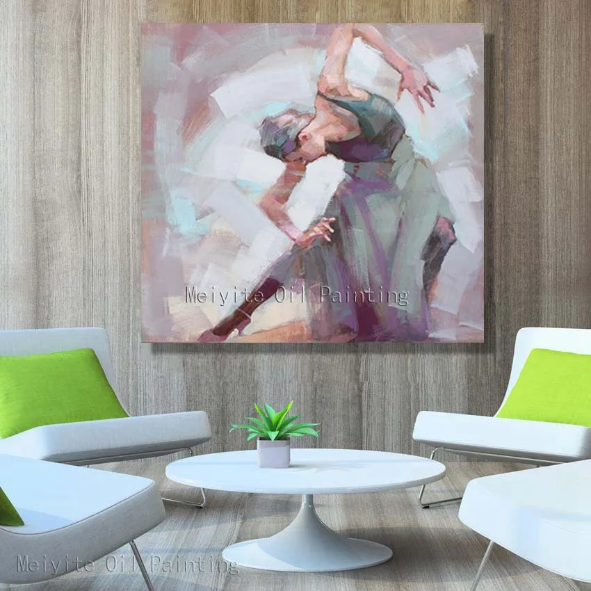 New Design Hand Painted Oil Painting On Canvas Beautiful Oil Painting