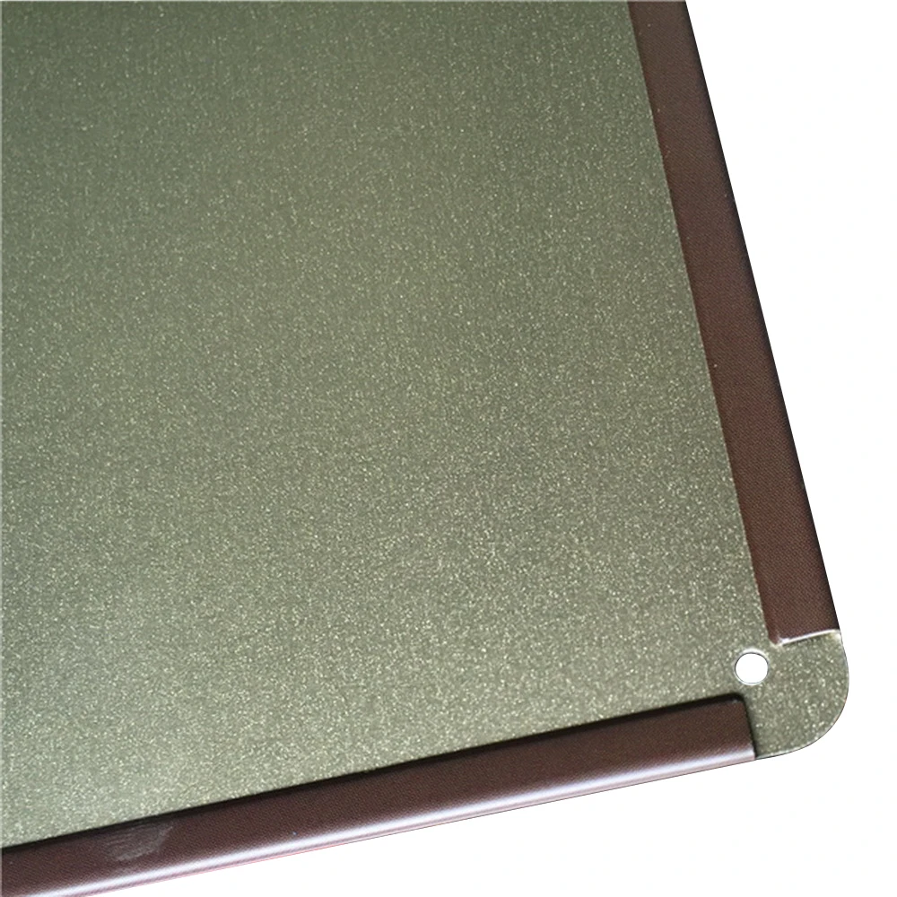Decoración de menú de café letrero de lata de Metal de neón, placa de bebida de estilo europeo, tabla de bebidas rectangular para pared 20x30 cm