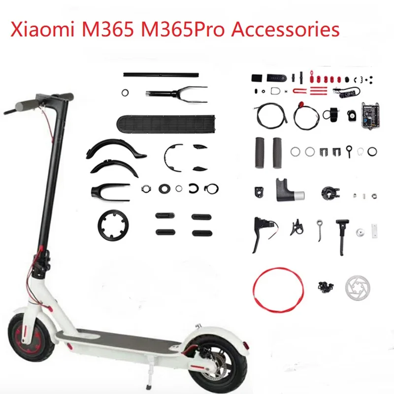 

Xiaomi Mijia M365 Electric Scooter Murdguard Fender Kickstand Clasped Guard Ring Disc Brakes Pad M365Pro Repair Replacement Part