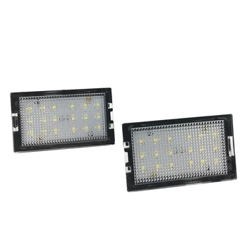 

Car-Styling 2PC Error Free 18SMD LED Number License Plate Lights Bulb for Land Rover Discovery3/4 Freelander 2 Rang Rover Sport