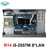 Partaker 1U rack server 8 gigabit lan port computer vpn wlan router i5 2557M security networking appliance ► Photo 3/3